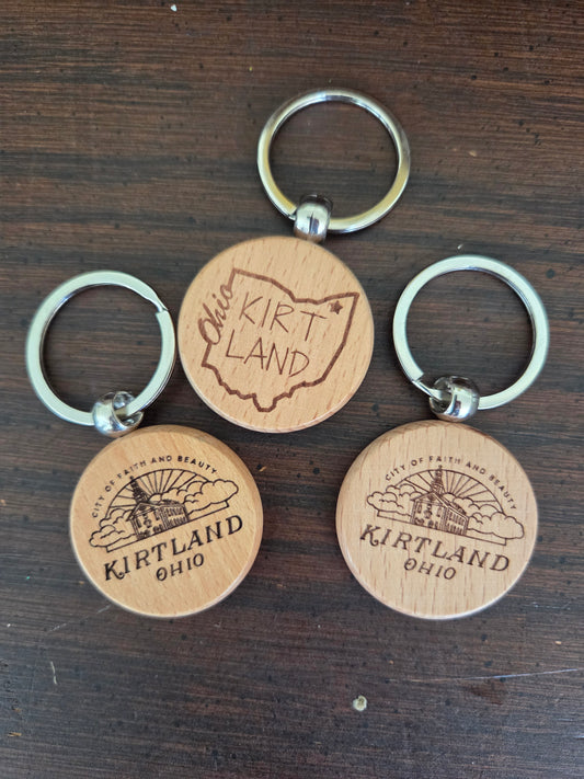 Keychain- Wood