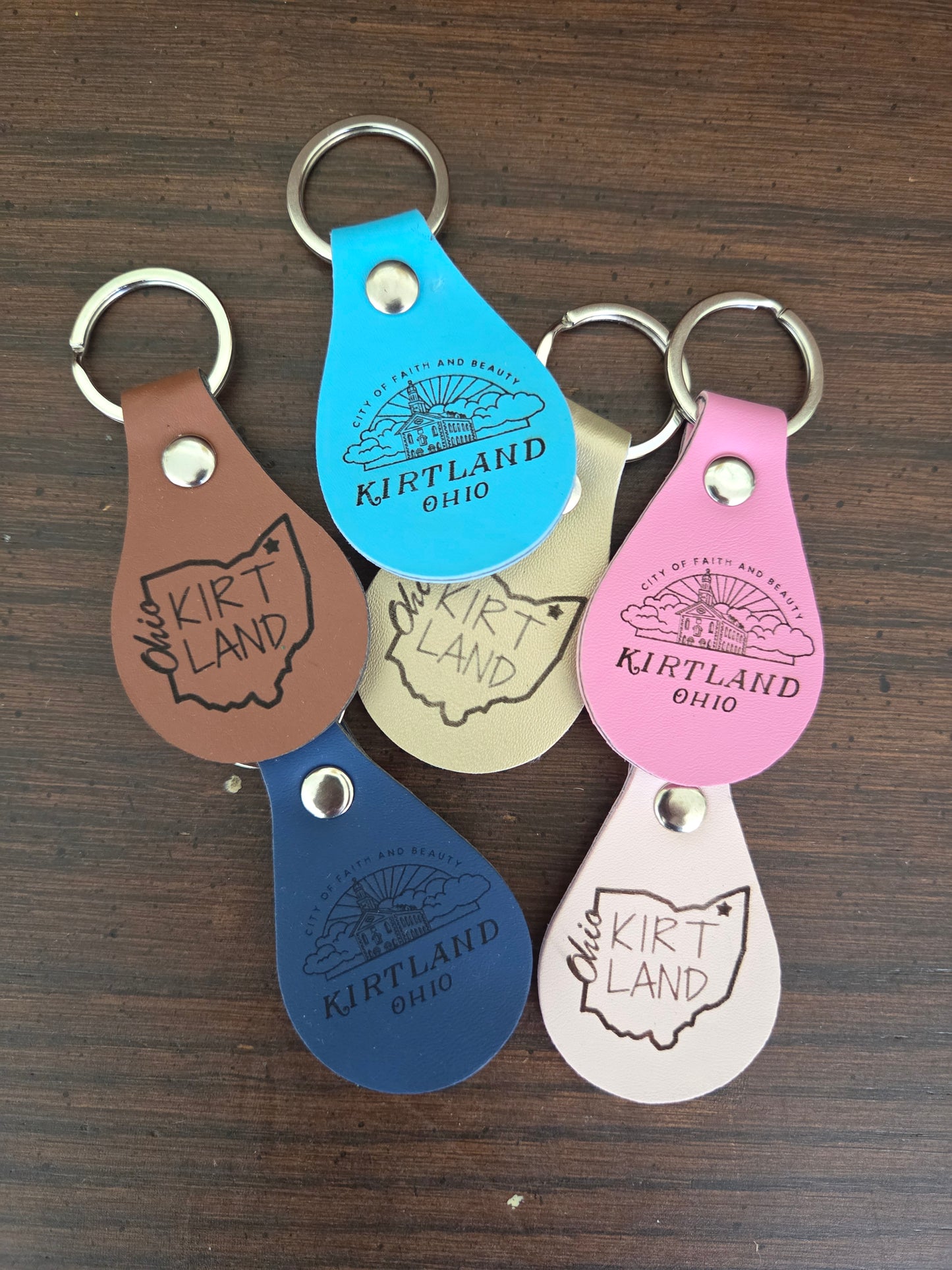 Leather Keychain