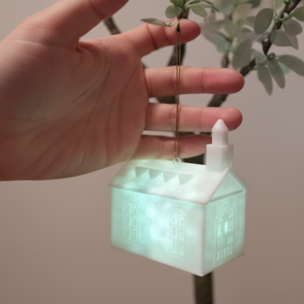 3D Printed Kirtland Temple Ornament