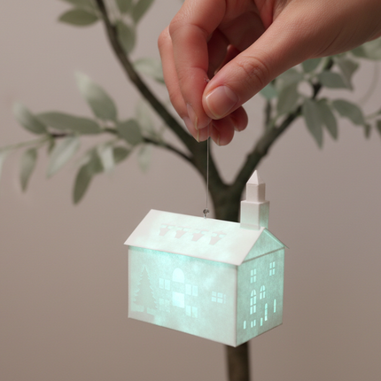 3D Printed Kirtland Temple Ornament